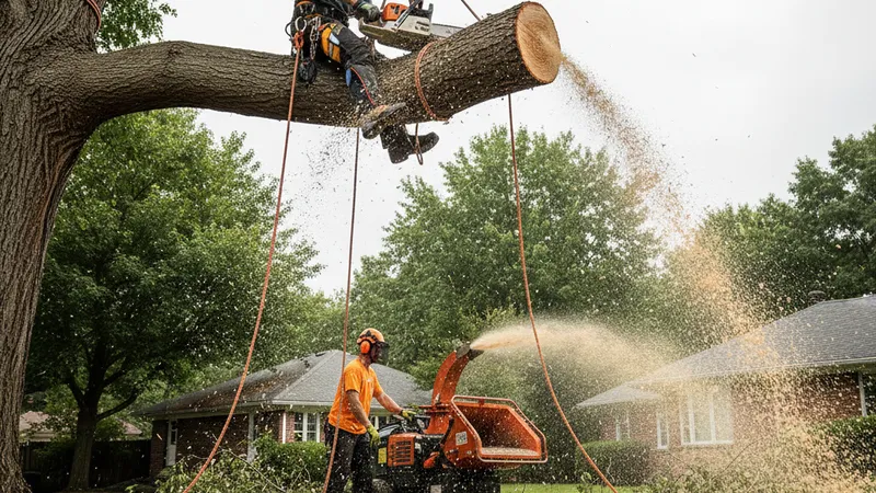 Abattage d'arbres : 3 techniques pour aménager son jardin