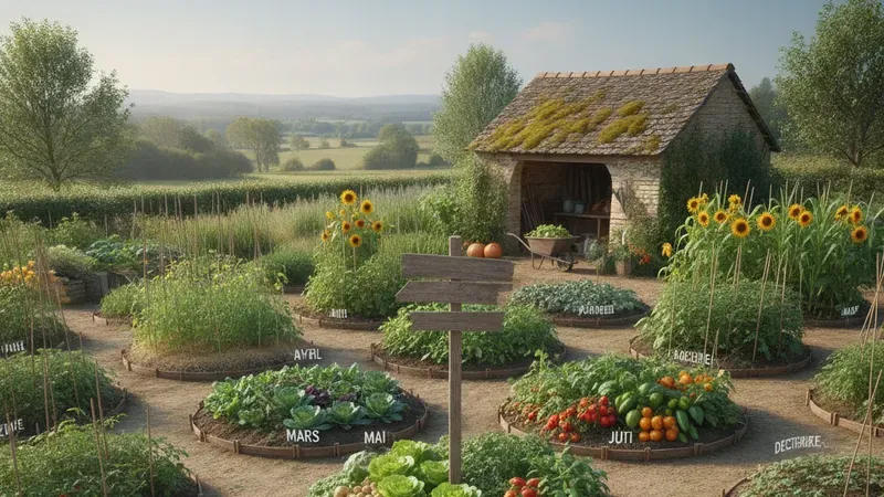 Calendrier du potager mois par mois : que faire toute l'année