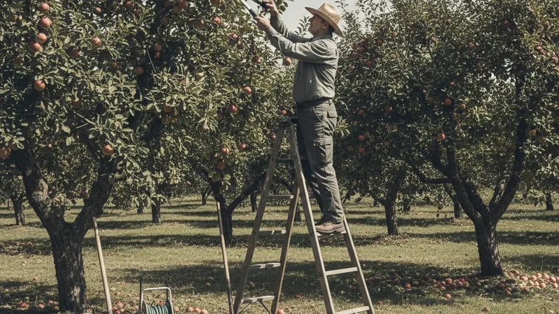 Conseils d'entretien des arbres fruitiers : les bons gestes
